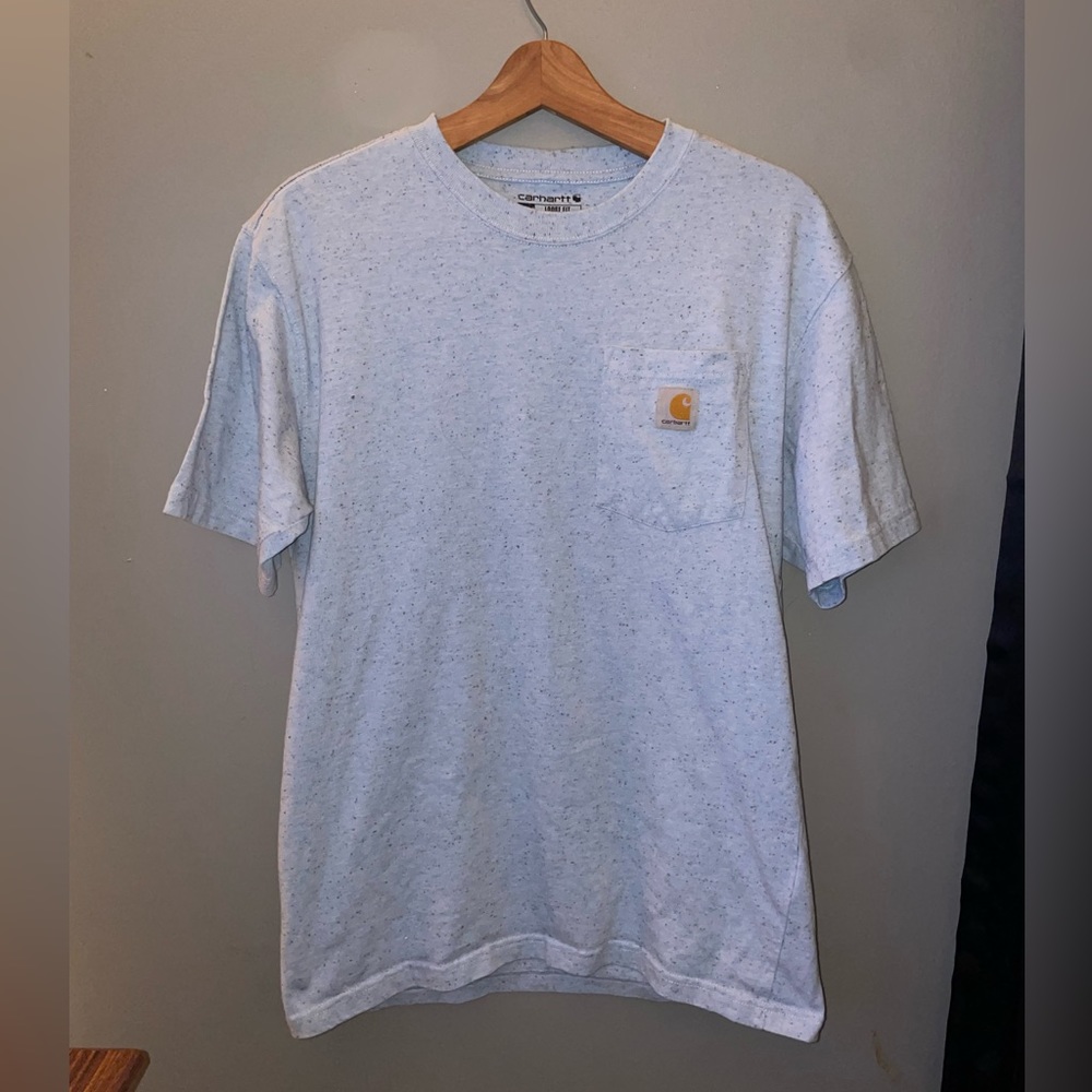 Men’s Speckled Blue Carhartt TShirt